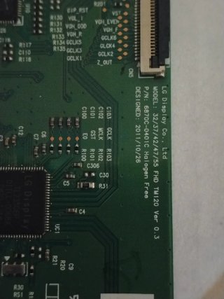 6870C-0401C T-con Board LG 32/37/42/47/55 FHD TM12