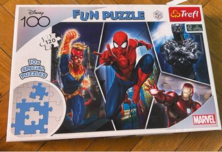 Puzzle 120 piezas Superhéroes Marvel Disney