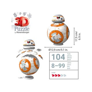 Ravensburger puzzle 3D niños Star Wars
