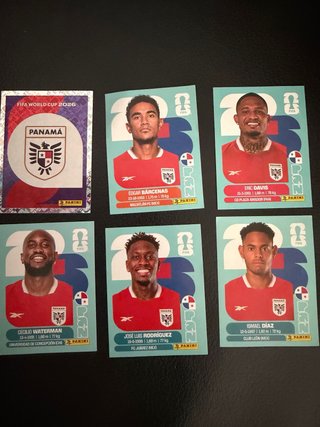 Cromos Mundial FIFA 2026 Panamá