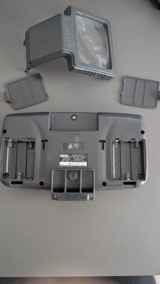 Consola Sega Game Gear Portátil Gris