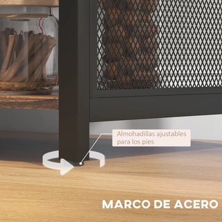 Aparador Cocina 6 Estantes Porta Copas