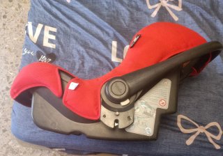 Silla de coche bebé 0-13kg sin Isofix.
