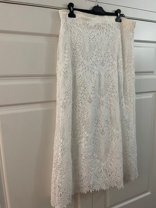 Conjunto Panambi Blanco de guipur