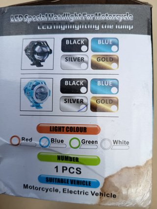 Faros LED Moto Nuevos