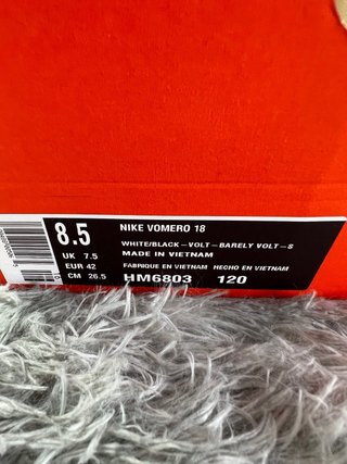 Nike vomero 18