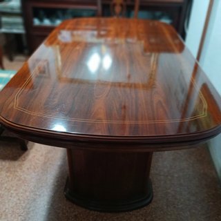 Mesa de comedor extensible madera