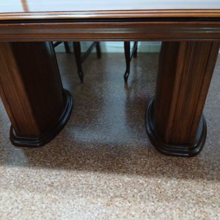 Mesa de comedor extensible madera