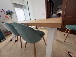 Mesa Comedor Jysk Madera y Metal