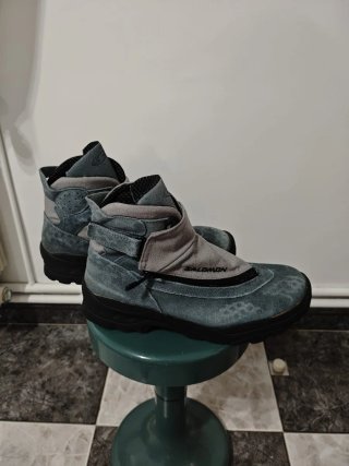 Botas Salomon Adventure 7 Vintage Azul/Gris