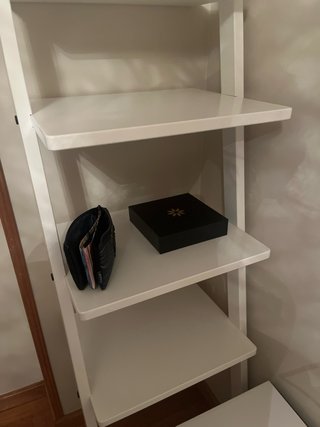 Estantería Escalera Blanca