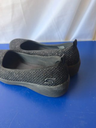Scarpe Nere Skechers Air-Cooled Memory Foam