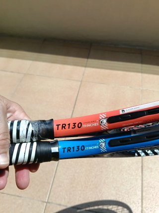 2 Raquetas Tenis Niños Talla 17 y 19 ARTENGO