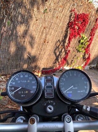 Kawasaki KZ 400 1976 Verde