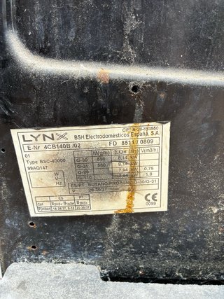 Cocina de gas butano LYNX
