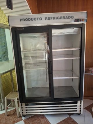 Armario Frigorífico Expositor Doble Puerta Cristal