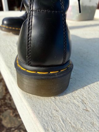 Stivali Dr. Martens 1460 Pelle Liscia Nero