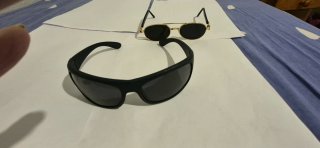 Gafas de Sol Oakley Hombre/Unisex Negro/Dorado