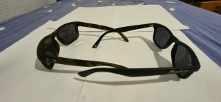 Gafas de Sol Oakley Hombre/Unisex Negro/Dorado