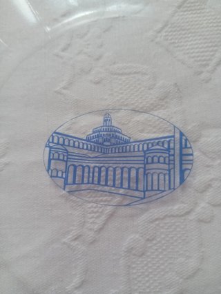 Piatto souvenir Basilica S.Pietro Vaticano Vintage