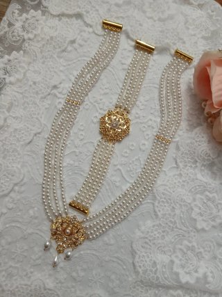 Conjunto fallera a estrenar perlas Mallorca
