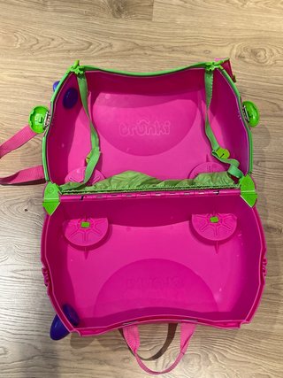 Maleta infantil Trunki rosa y morada