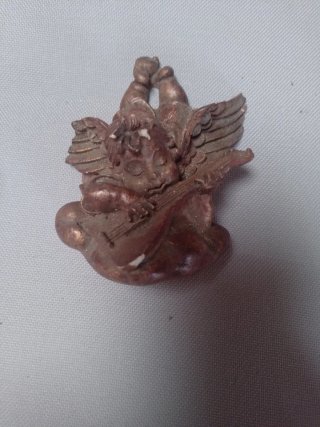 Lote 3 ángeles decorativos antiguos