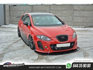 AÑADIDO DELANTERO EN CNC PARA SEAT LEON MK2 MS DESIGN 2005-2009