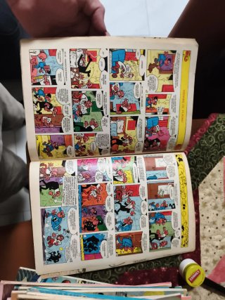 Te veo Mortadelo y Filemón valientes batracios