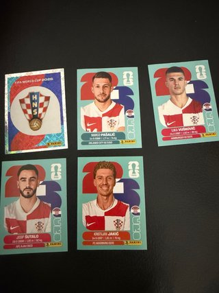 Cromos Mundial FIFA 2026 Croacia