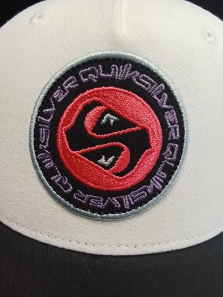 Gorra Quiksilver Negra y Blanca Talla única