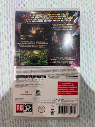The House of Dead Remake Switch + 2 pistole