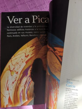 Libro "un año con Picasso".