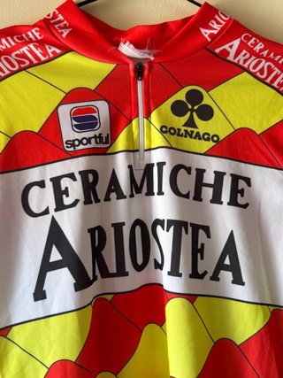 Maglia Ciclismo Vintage Ceramiche Ariostea
