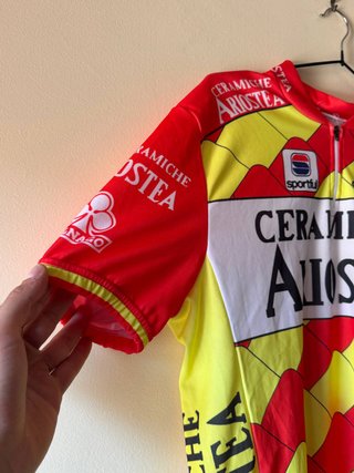 Maglia Ciclismo Vintage Ceramiche Ariostea