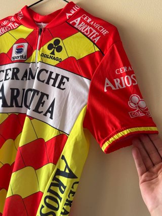 Maglia Ciclismo Vintage Ceramiche Ariostea