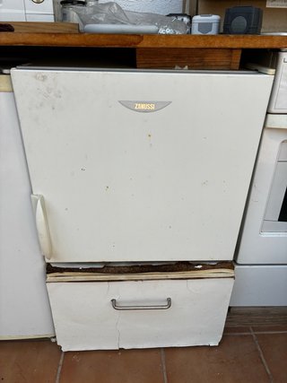 Congelador Zanussi blanco