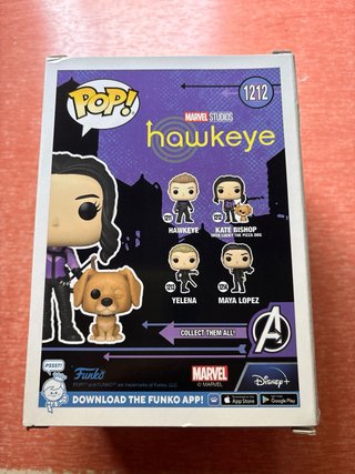 Funko Pop! Kate Bishop con Lucky #1212