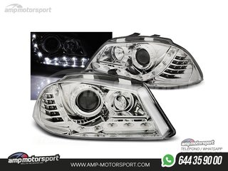 FAROS DELANTEROS LUZ DIURNA LED PARA SEAT IBIZA / CORDOBA 6L