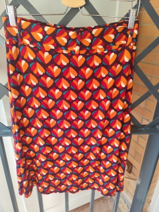 Falda Surkana Estampada con Cinturón