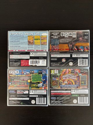 Juegos Nintendo DS Precintados PAL ESP