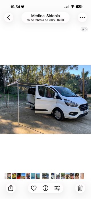 ford transit custom camperizada