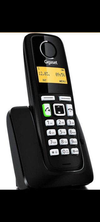 Teléfono Inalámbrico Gigaset A220 Negro.