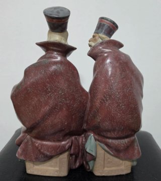 Figura Lladró  "Magistrados" Porcelana Vintage