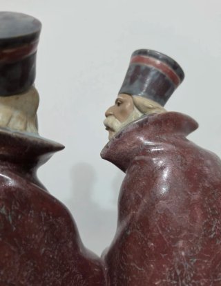 Figura Lladró  "Magistrados" Porcelana Vintage