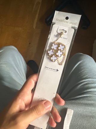 Pulsera Van Cleef & Arpels tréboles oro blanco