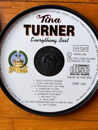 CD Tina Turner - Painted Black - Everything Best