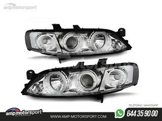 FAROS DELANTEROS OJOS DE ANGEL PARA OPEL VECTRA B
