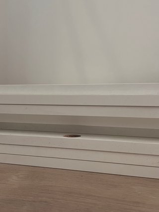 8 Puertas Armario 45x220cm Blanco Roto
