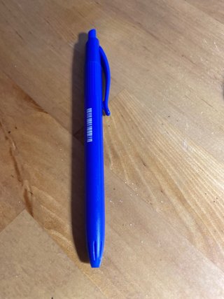 Bolígrafo azul